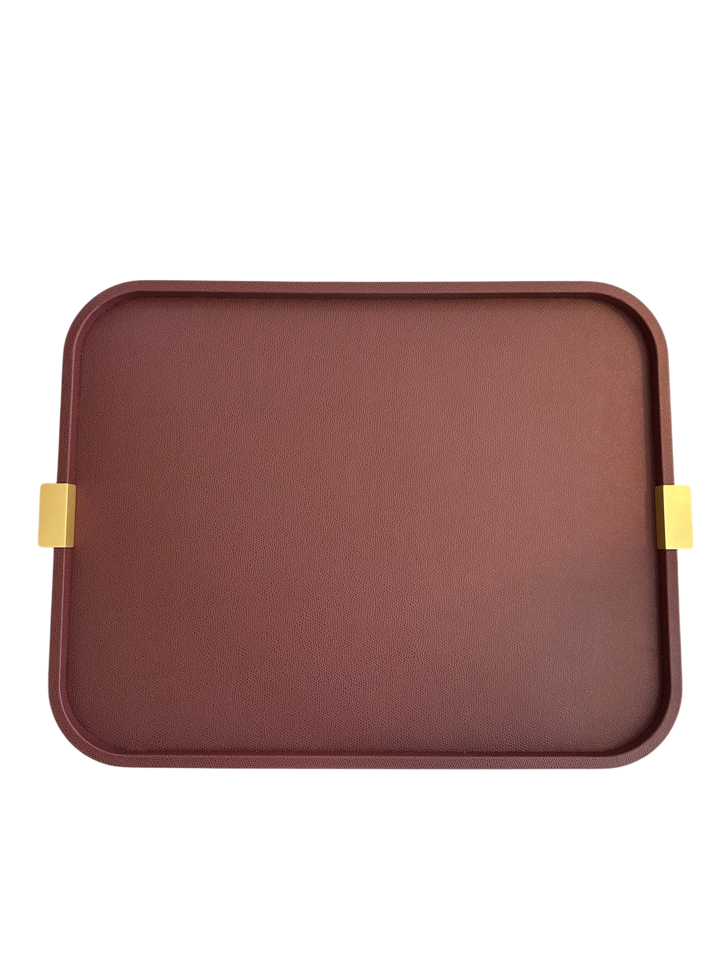 Large Puccini Rectangular Tray / Brass Handles