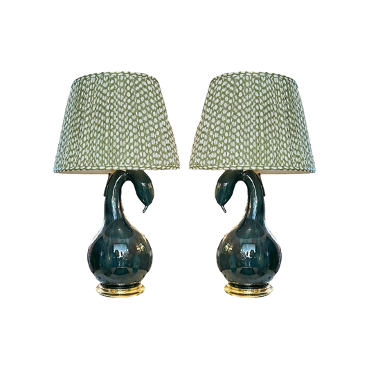 Christopher Spitzmiller Gooseneck Lamp in Alligator