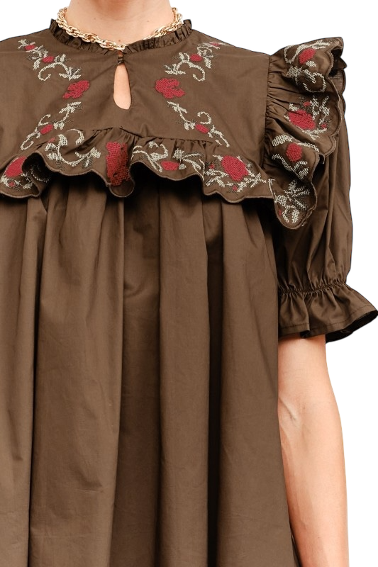 Sera Brown Dress