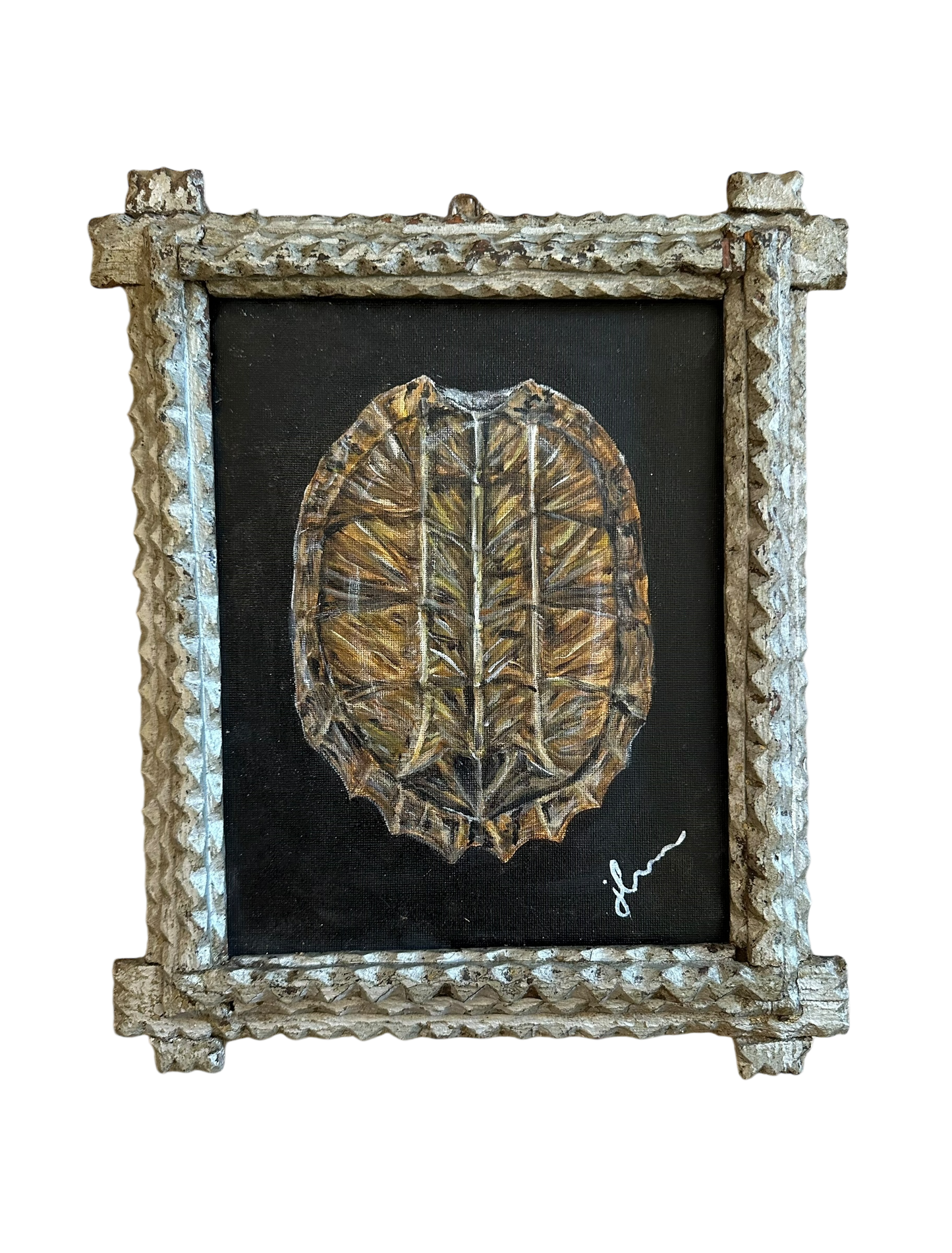 Jenn Leverett Art - Tortoise Study I