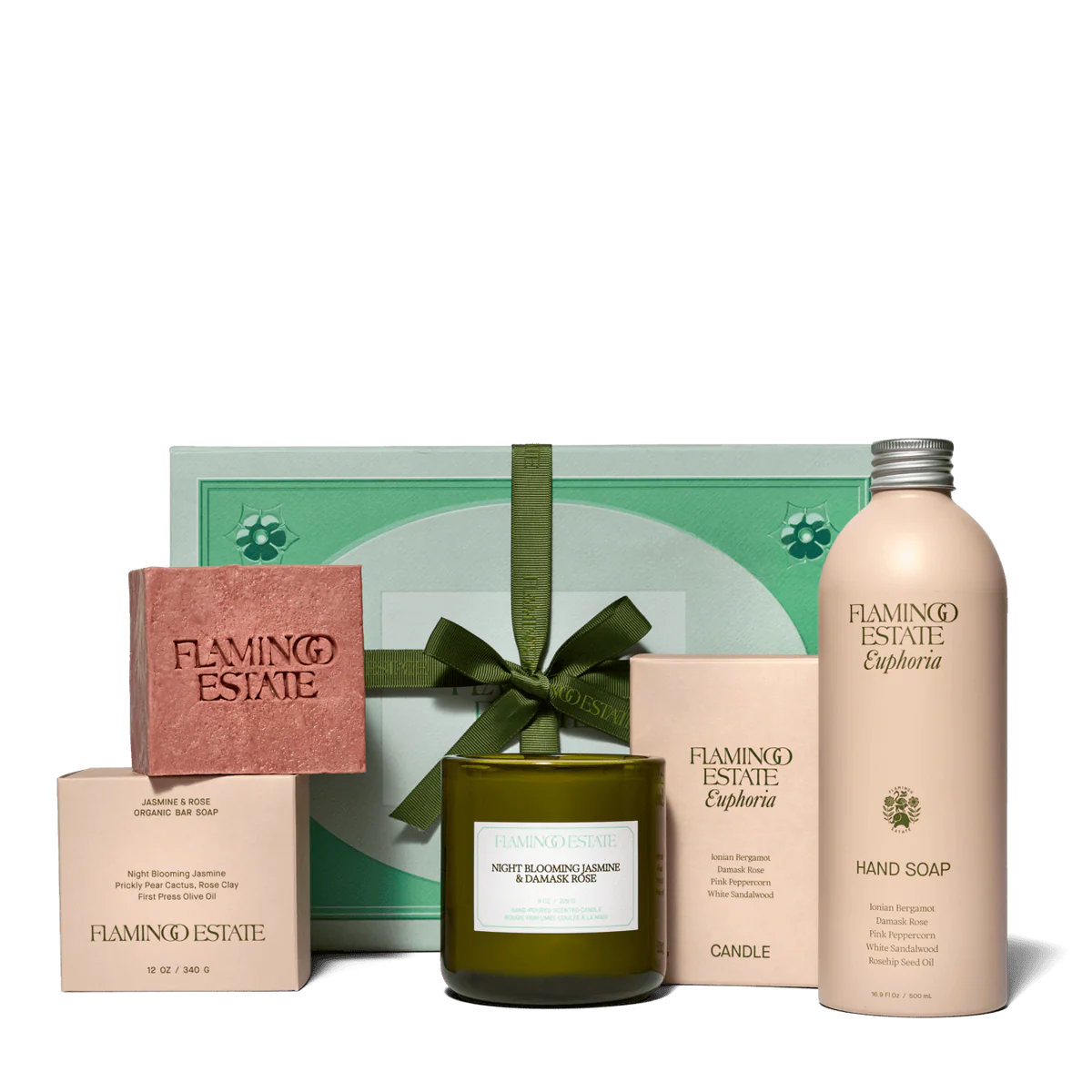 Jasmine & Rose Bath Set