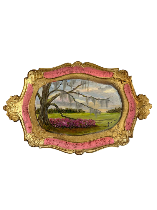 Jenn Leverett Art - Live Oak/Azalea on Florentine