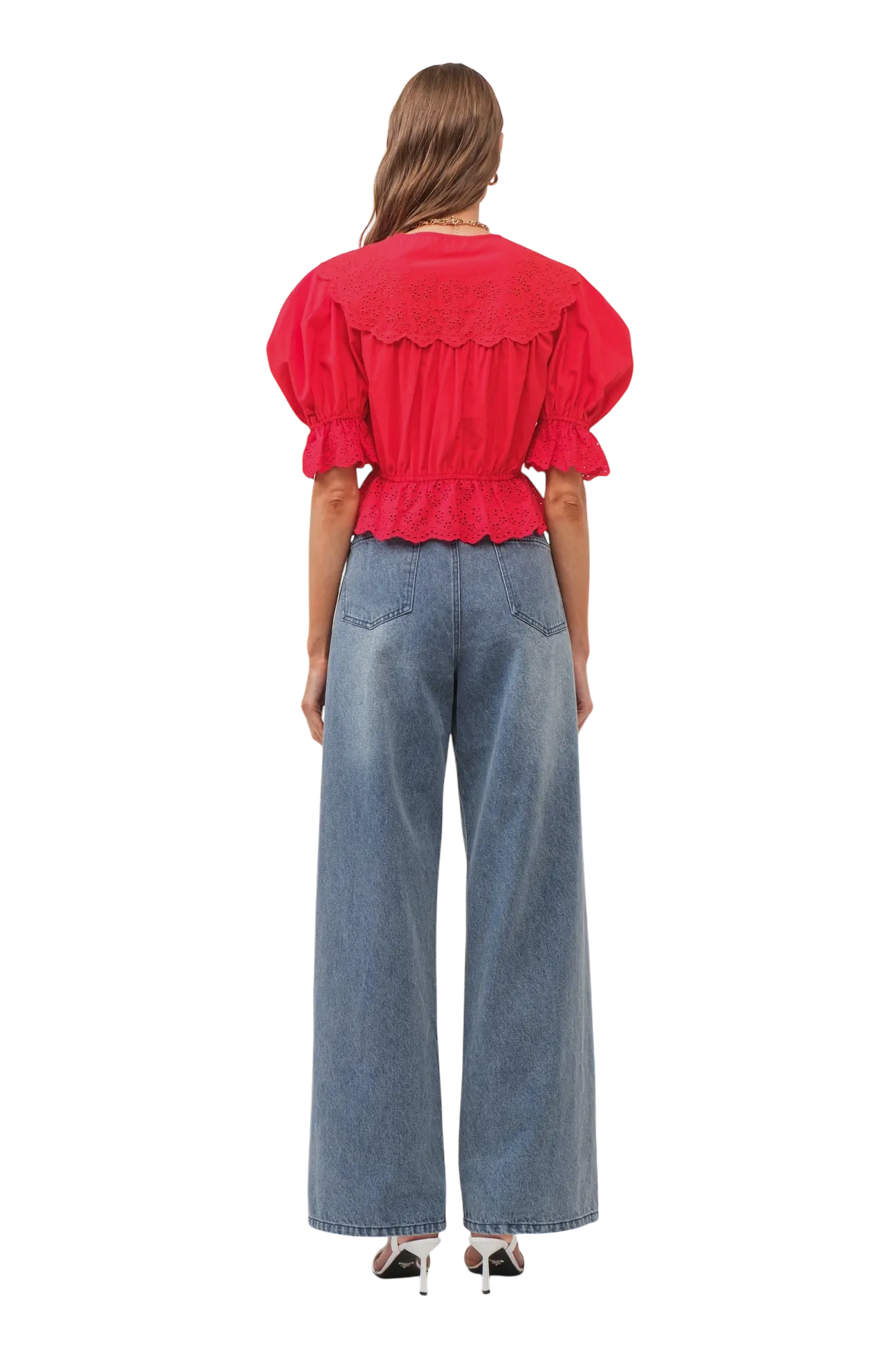 Emi Tie Front Blouse
