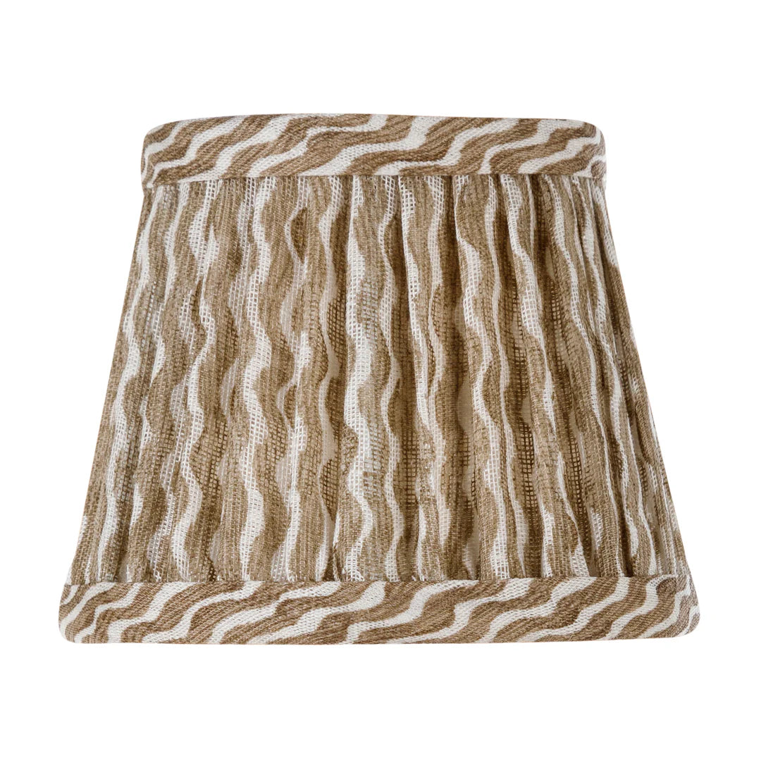 Fermoie Nut Brown Popple Lampshade - Poldina Pro