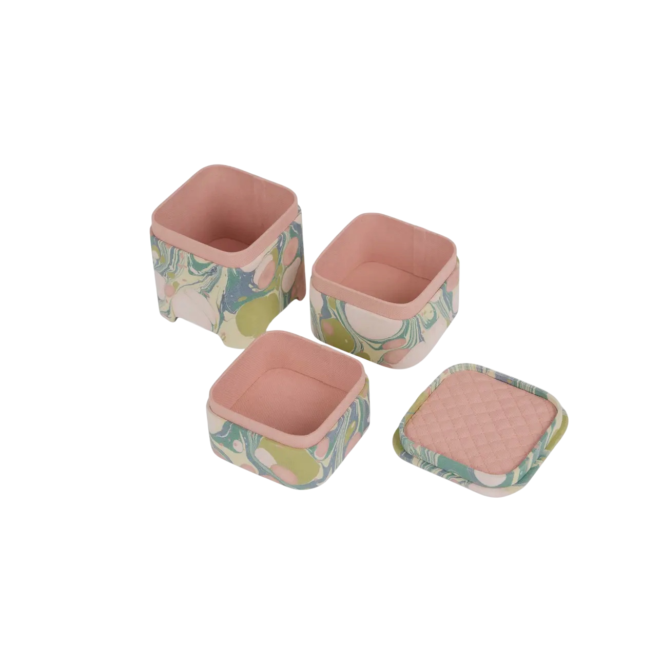 Marbled Jubako Box - Moss Bubble