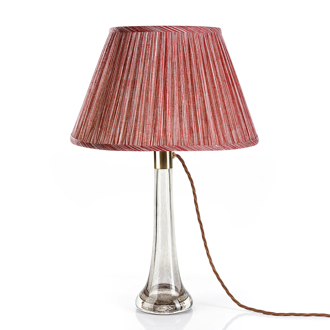 Fermoie Red Strie Lampshade