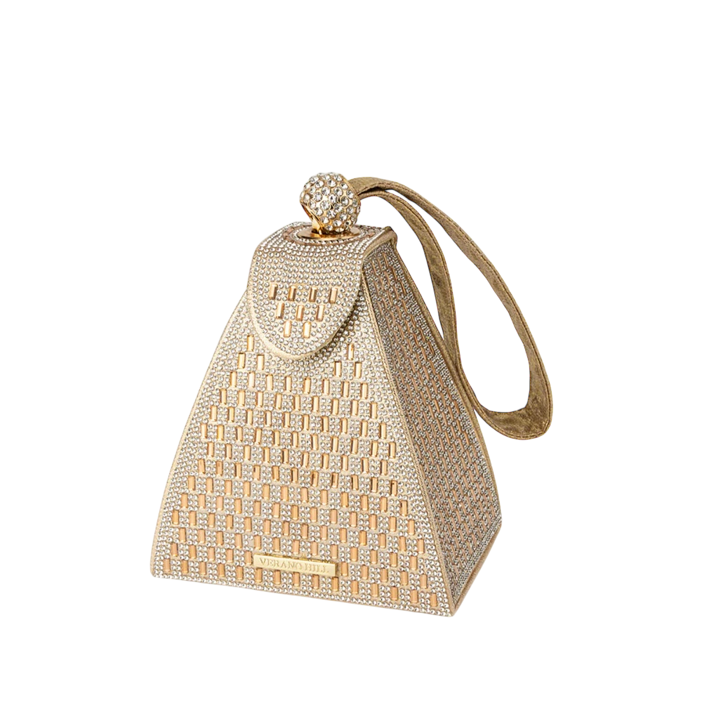 Crystal Pyramid Handbag