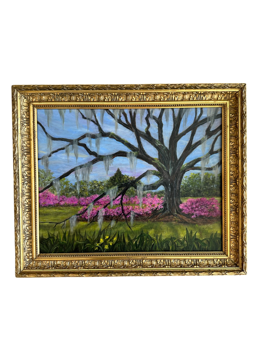 Jenn Leverett Art - Live Oak and Azaeleas