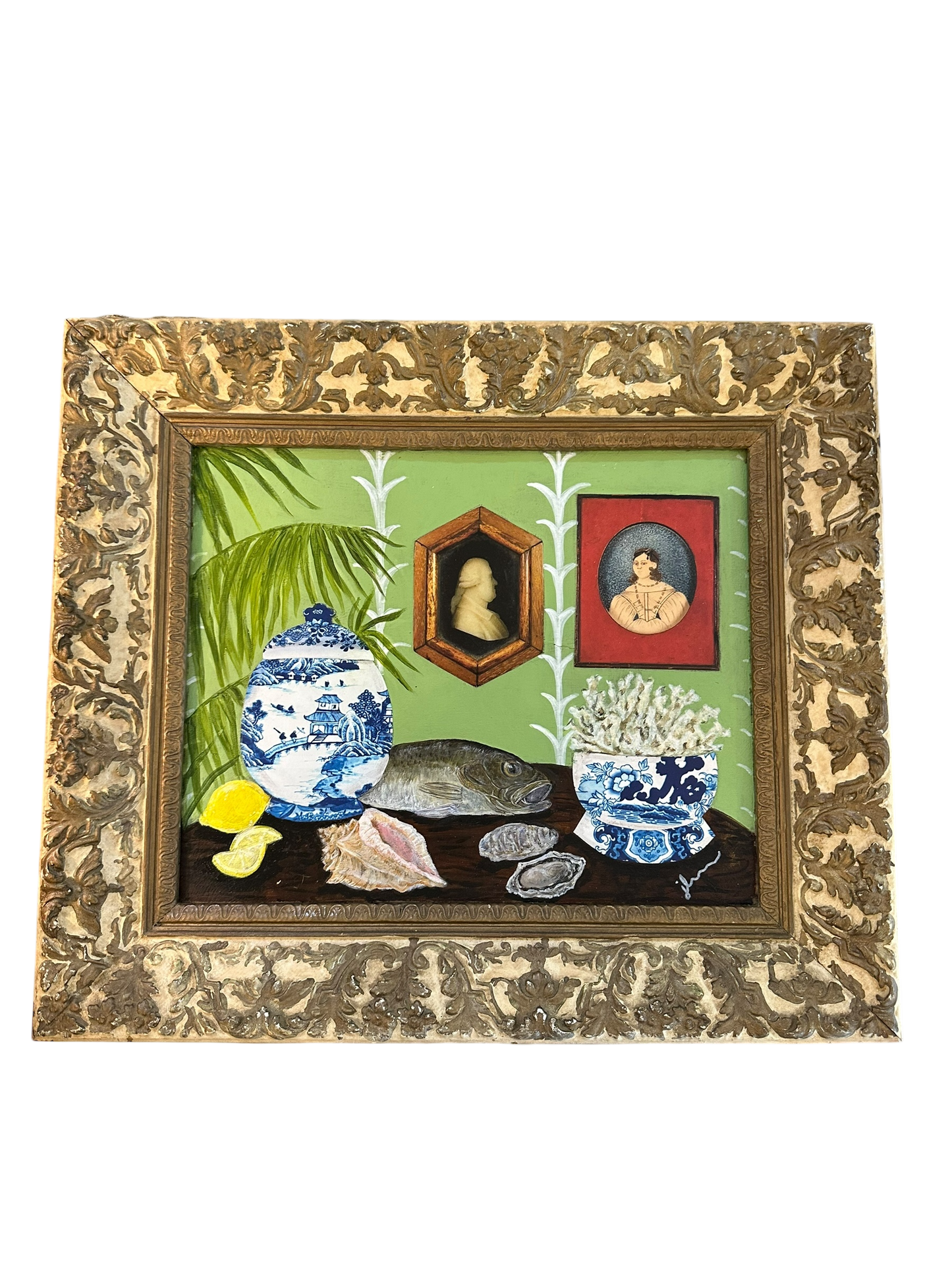 Jenn Leverett Art - Decoupage Still Life
