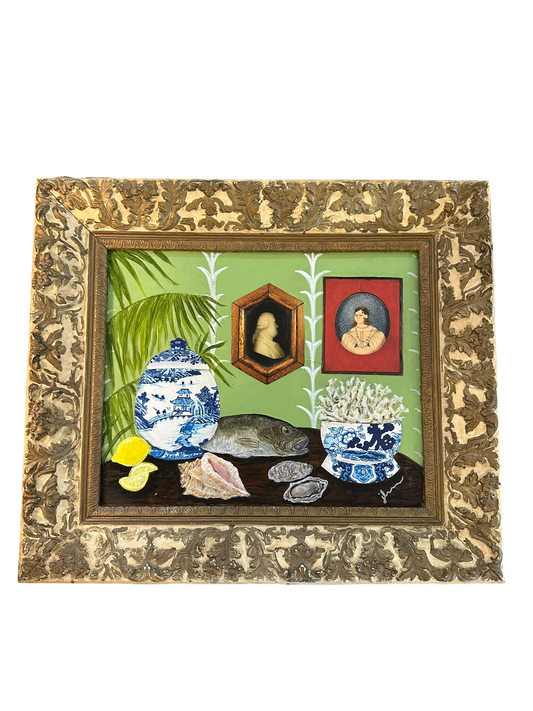 Jenn Leverett Art - Decoupage Still Life