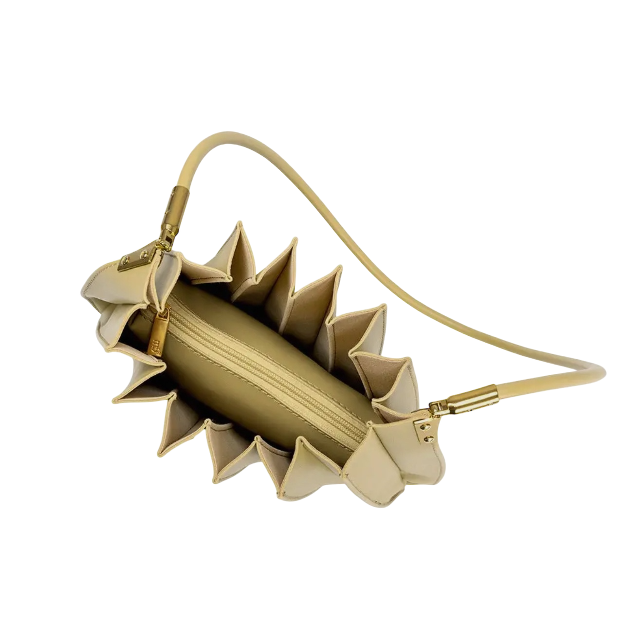 Key Lime Pleated Vegan
Shoulder Bag