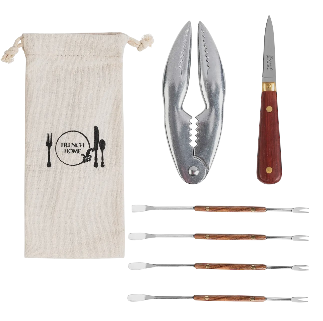 6-Piece Essential Seafood Utensil Set