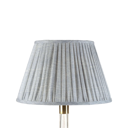 Fermoie Blue Moire Lampshade