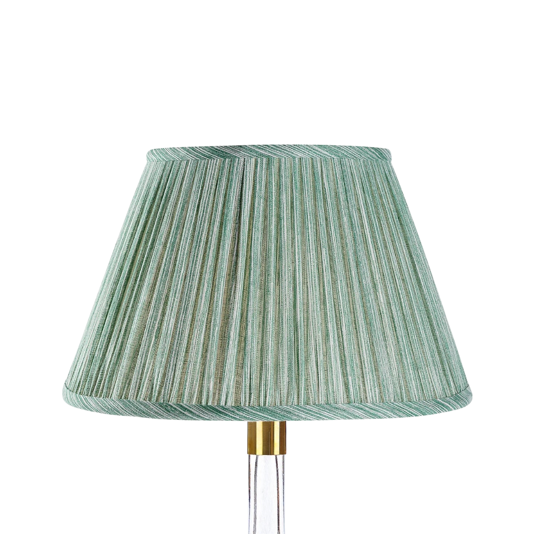 Fermoie Green Strie Lampshade