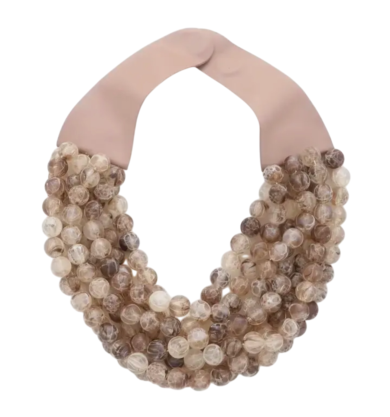 Chunky Beaded Layered Necklaces