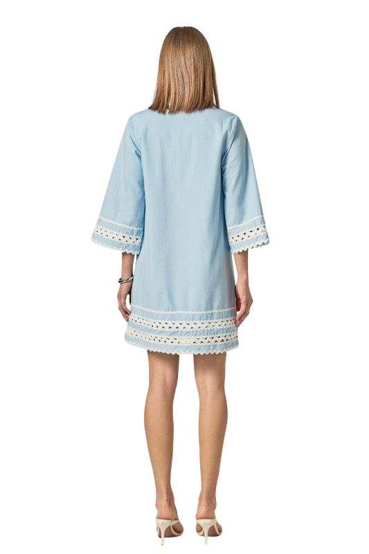 Ric Rac Shirt Mini Dress