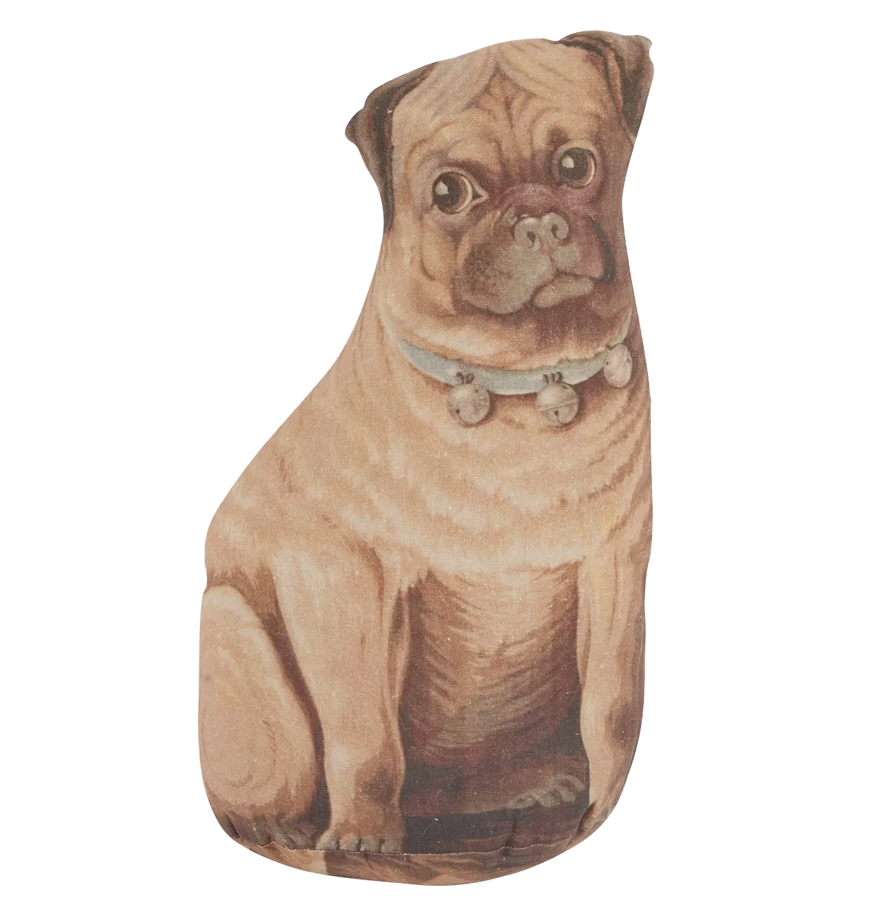 Vintage Pug Pillow Large