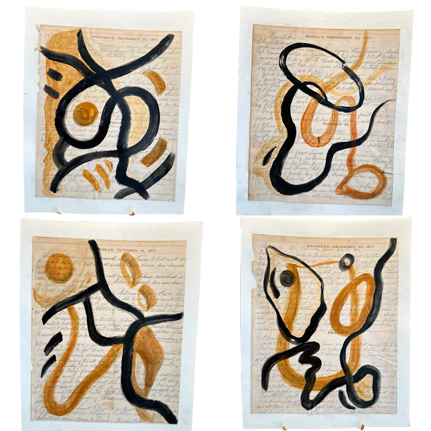 Jenn Leverett Art - Diary Series