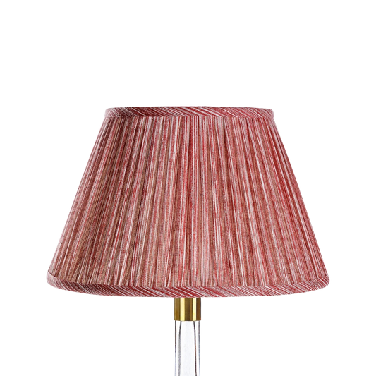 Fermoie Red Strie Lampshade