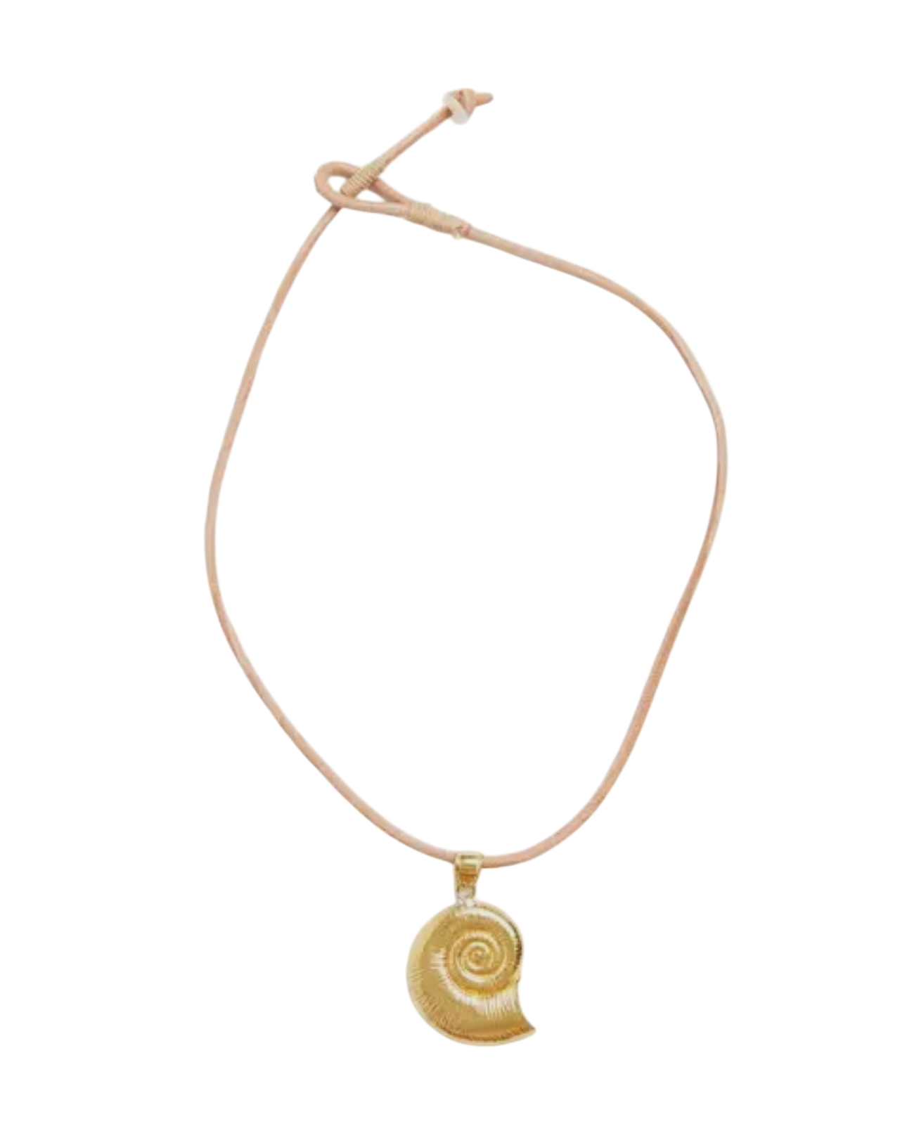 Shelly Leather Cord Necklace
