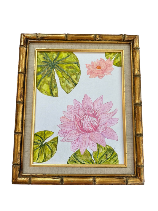 Jenn Leverett Art - Lotus + Lily Pads