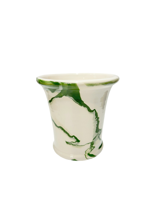 Medium Marble Cache Pot