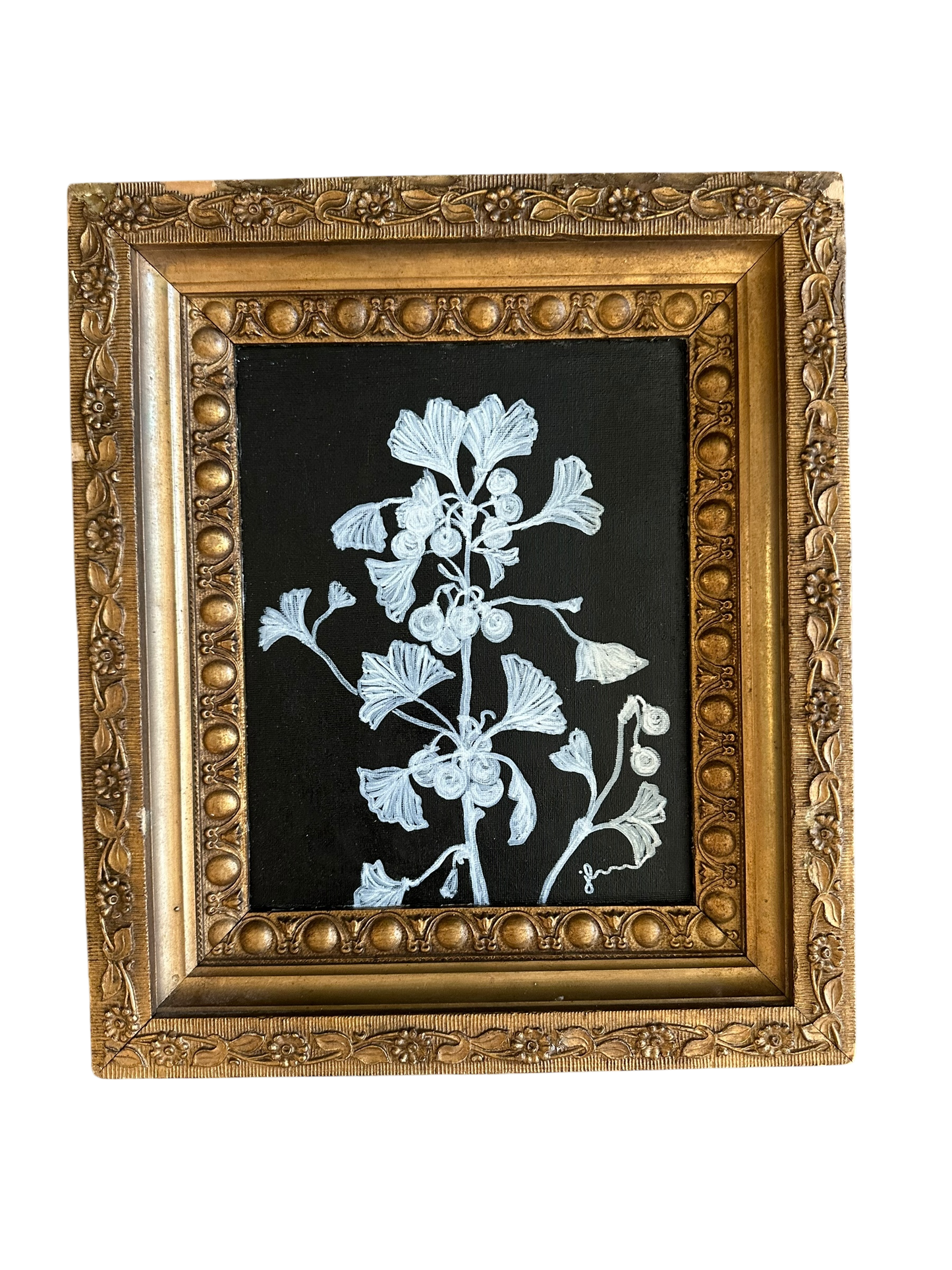 Jenn Leverett Art - Ginkgo Reverse Botanical