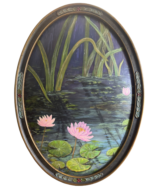 Jenn Leverett Art - Bayou Lillies (Convex)