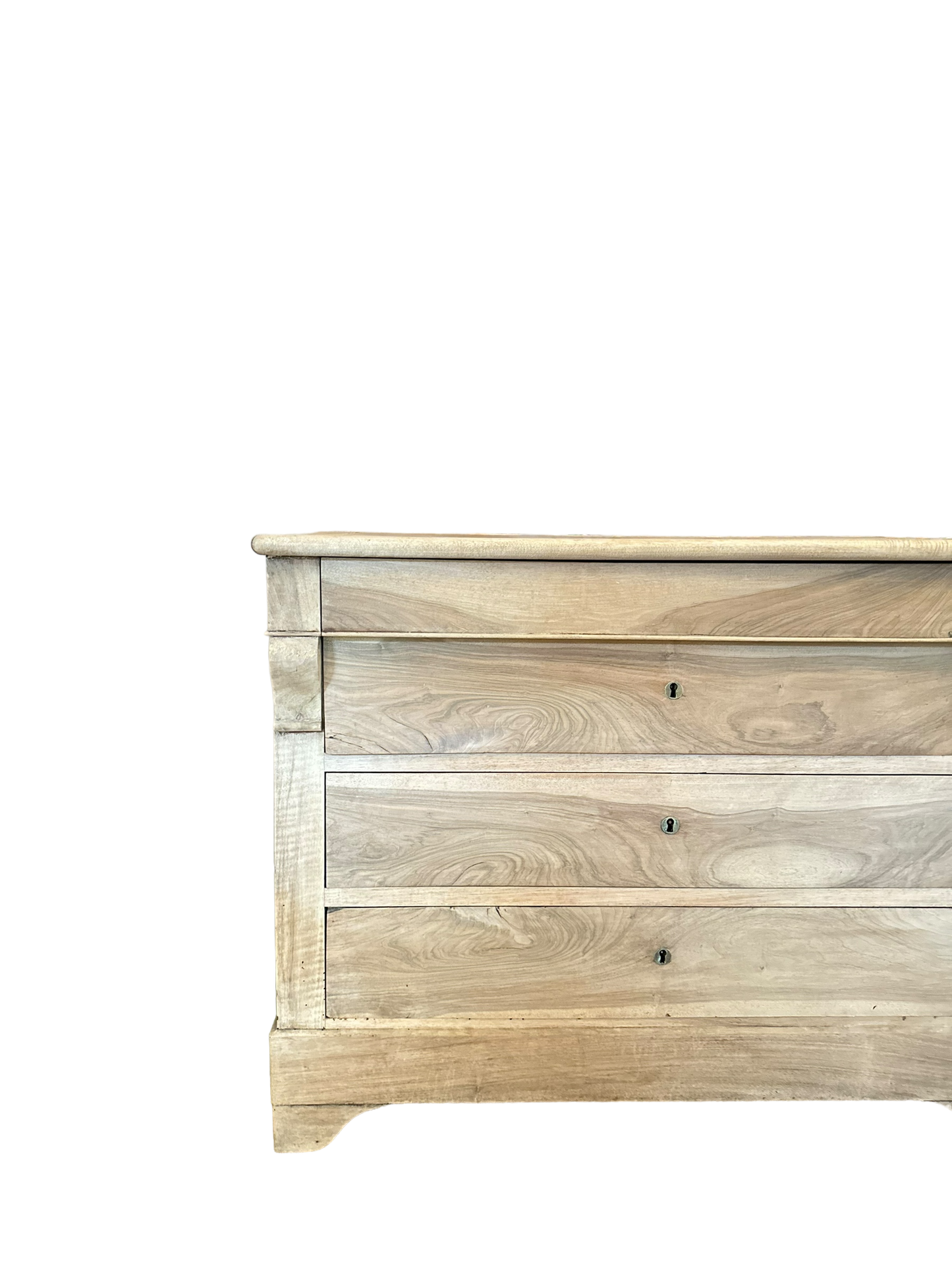 Antique Bleached Empire Style Chest