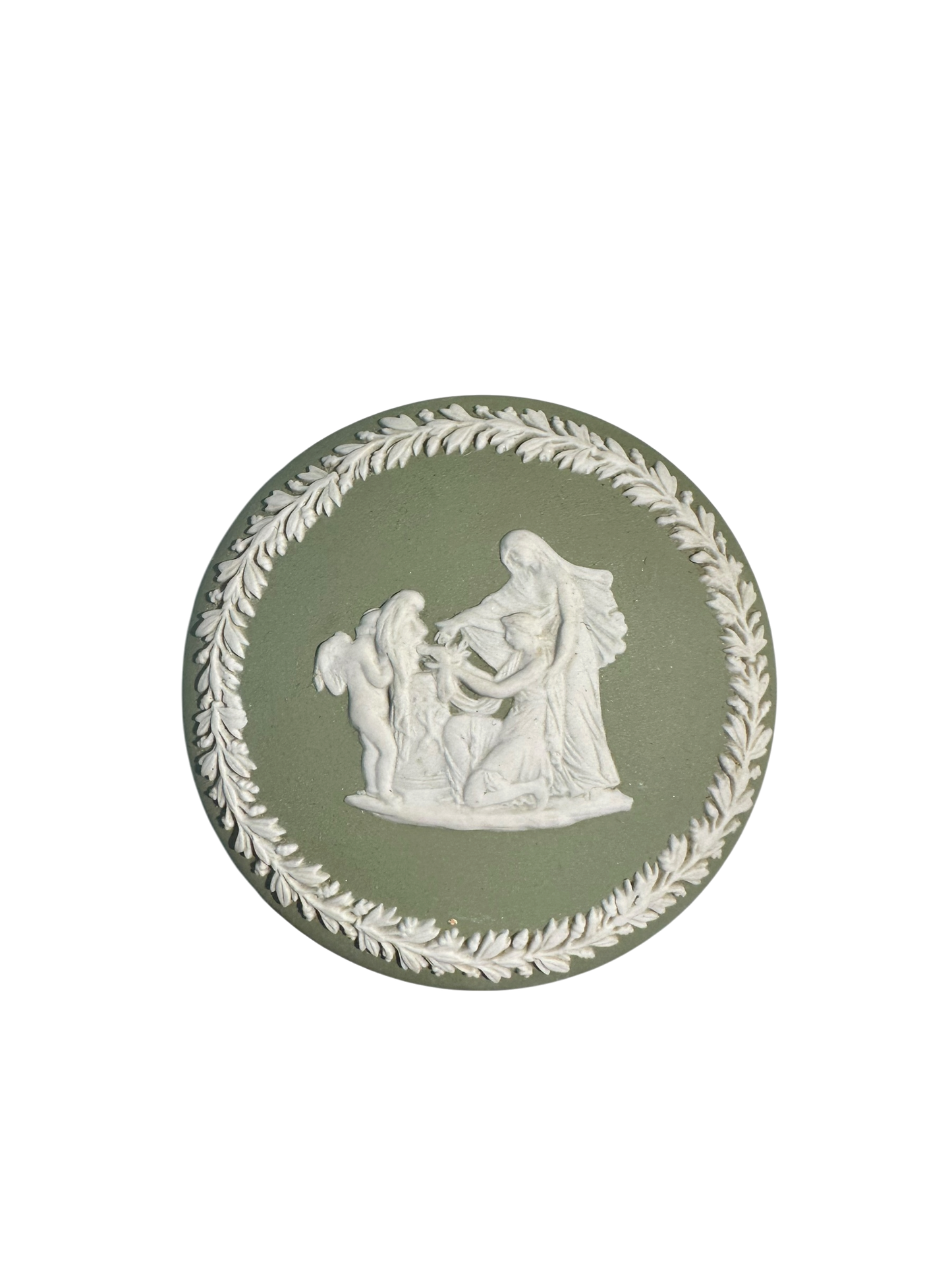 Round Trinket Box - Jasperware by Wedgewood