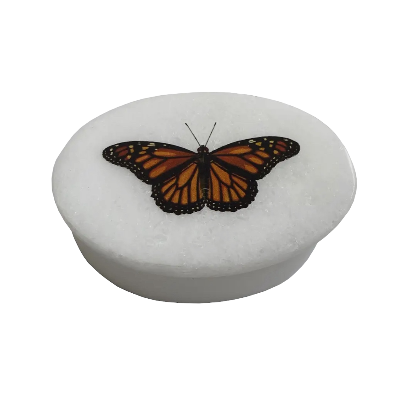 Oval Soapstone Jewelry Box