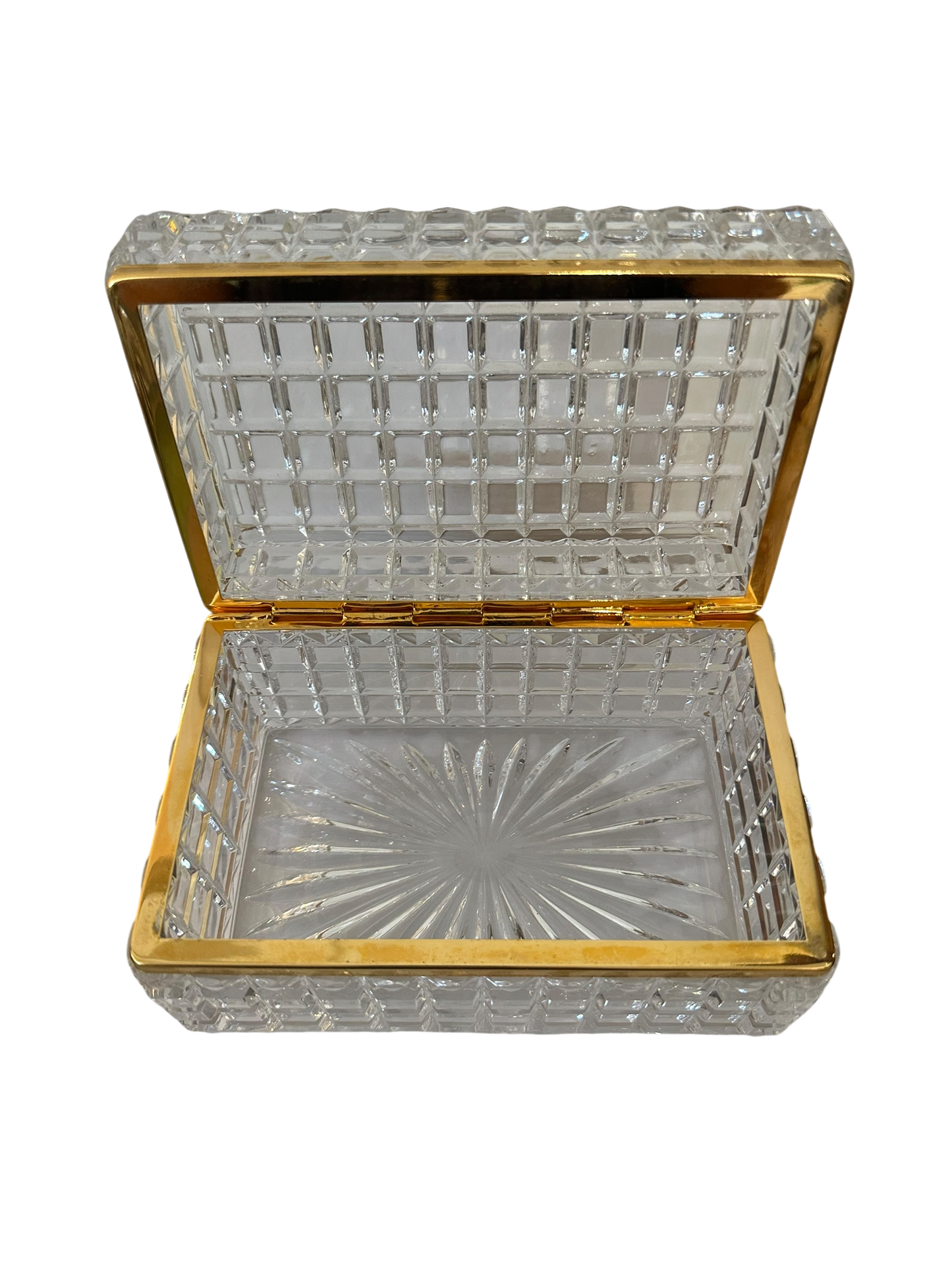 Crystal Jewelry Box - Large Rectangular