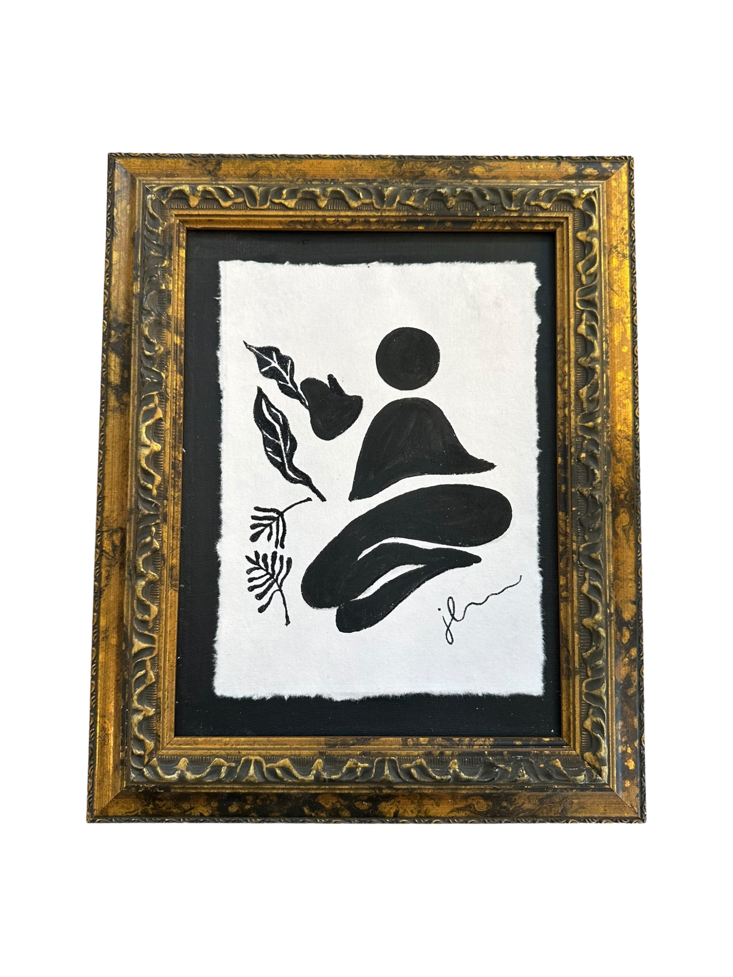 Jenn Leverett Art - Abstract Figure