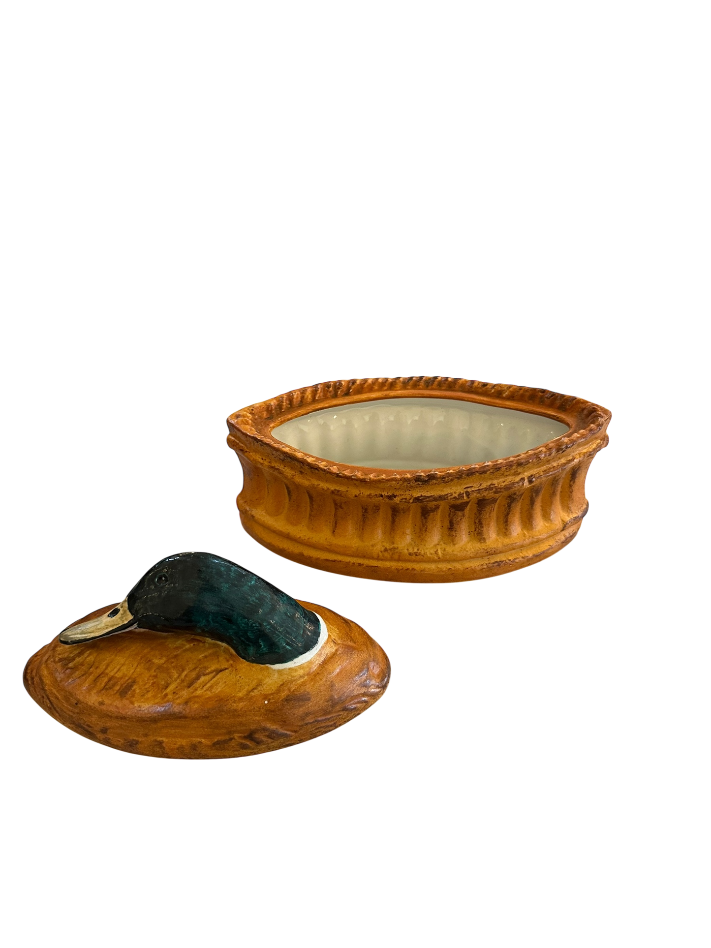 French Trump L’oeil Mallard Tureen