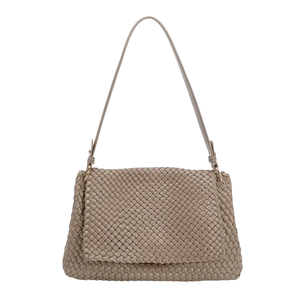 Natalia Taupe Shoulder Bag