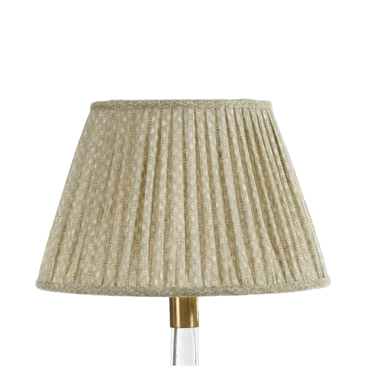 Fermoie Green Figured Lampshade