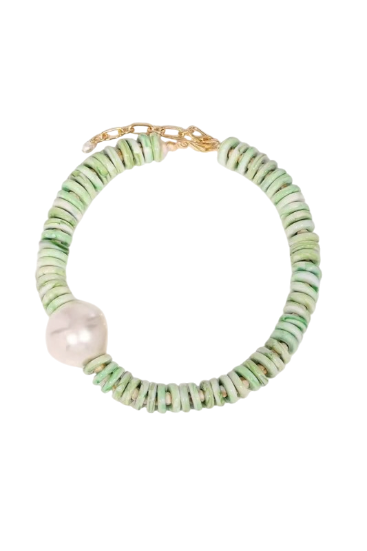Resin Beaded Statement Necklace