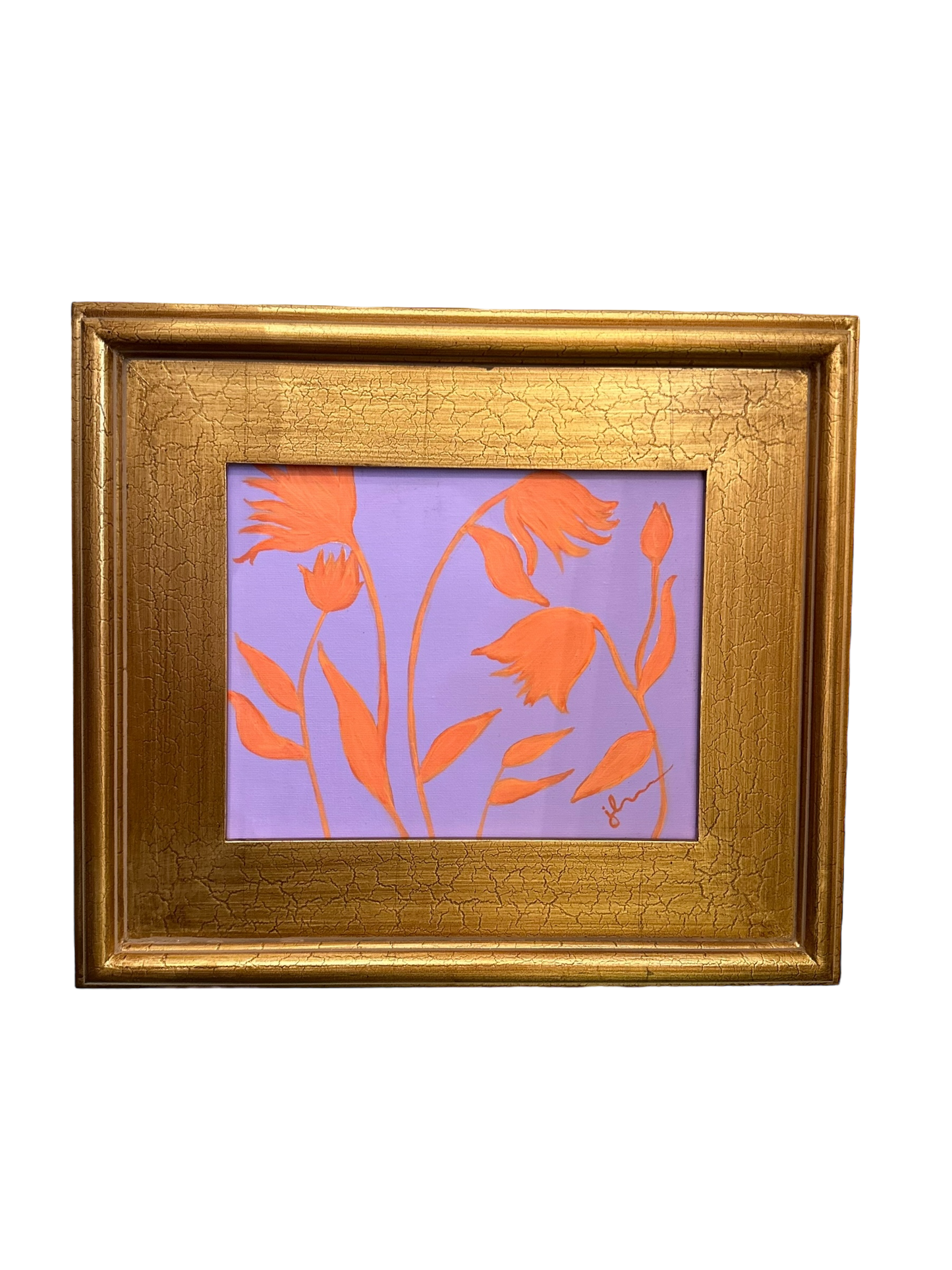 Jenn Leverett Art - Reverse Botanical II