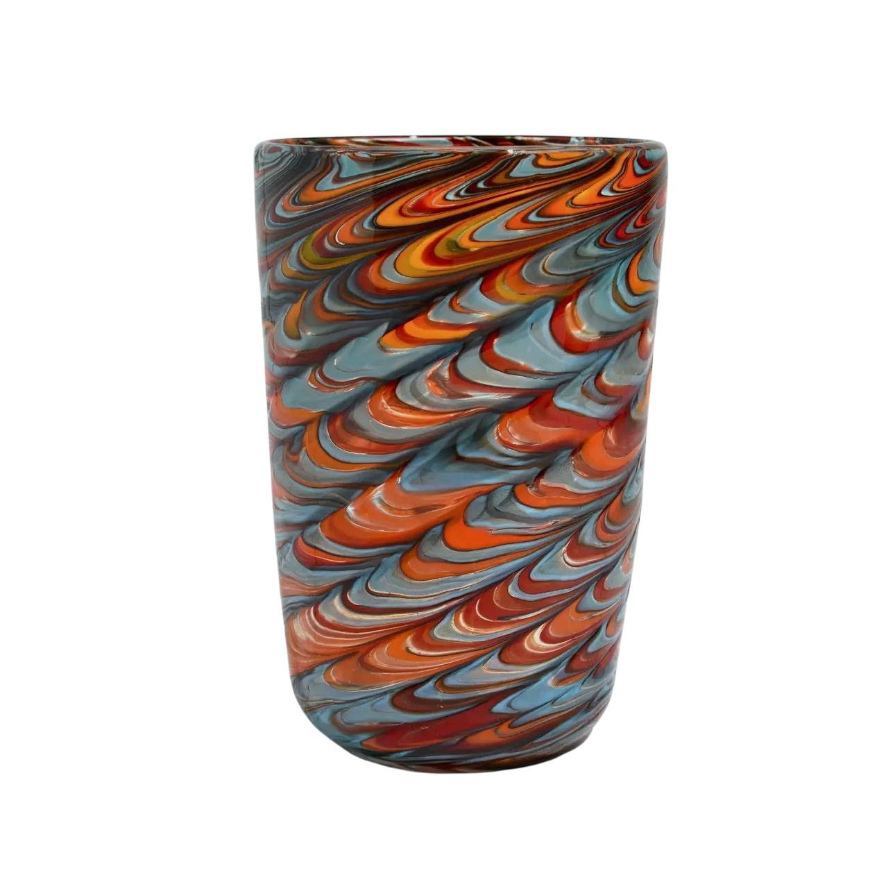 Murano Glass Tumbler / Marbled