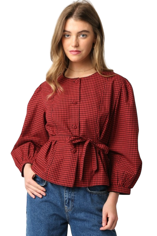 Maia Checkered Shirt