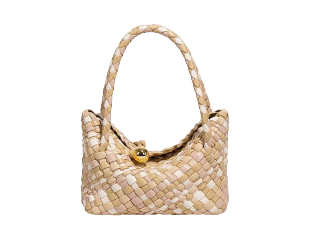 Woven Mini Tote Bag