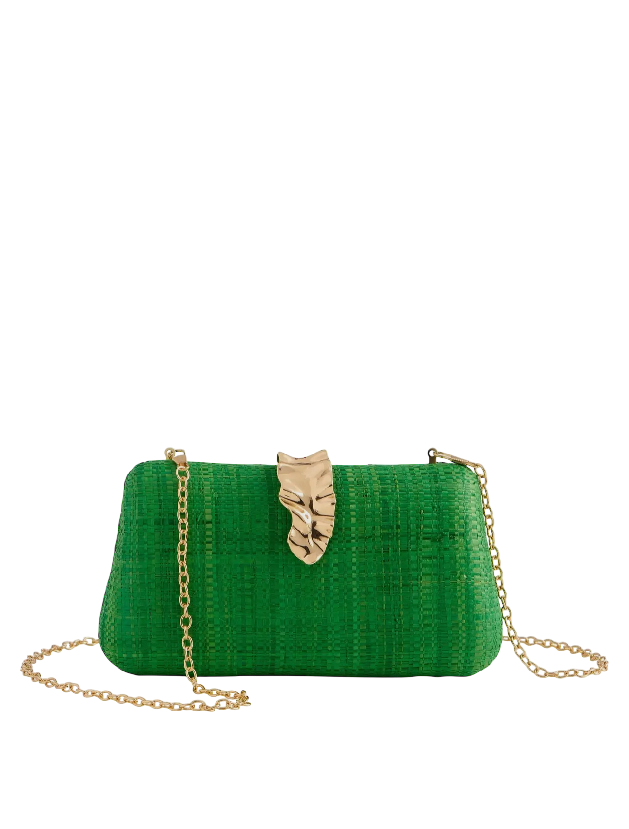 Green Banana Leaf Clutch
