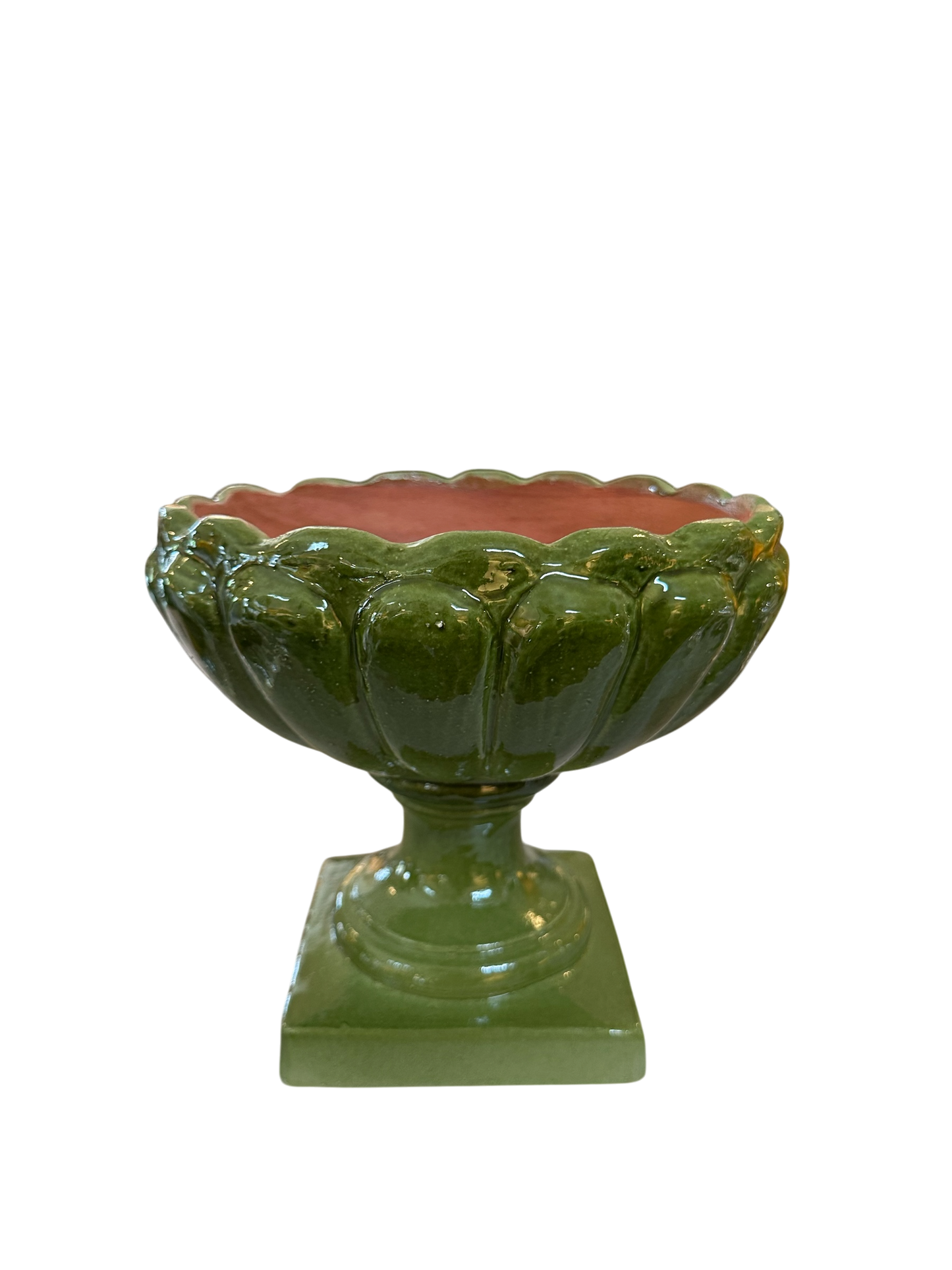 Provence Green Scallop Bowl
