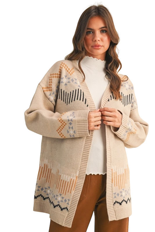 Western Knit Cardigan