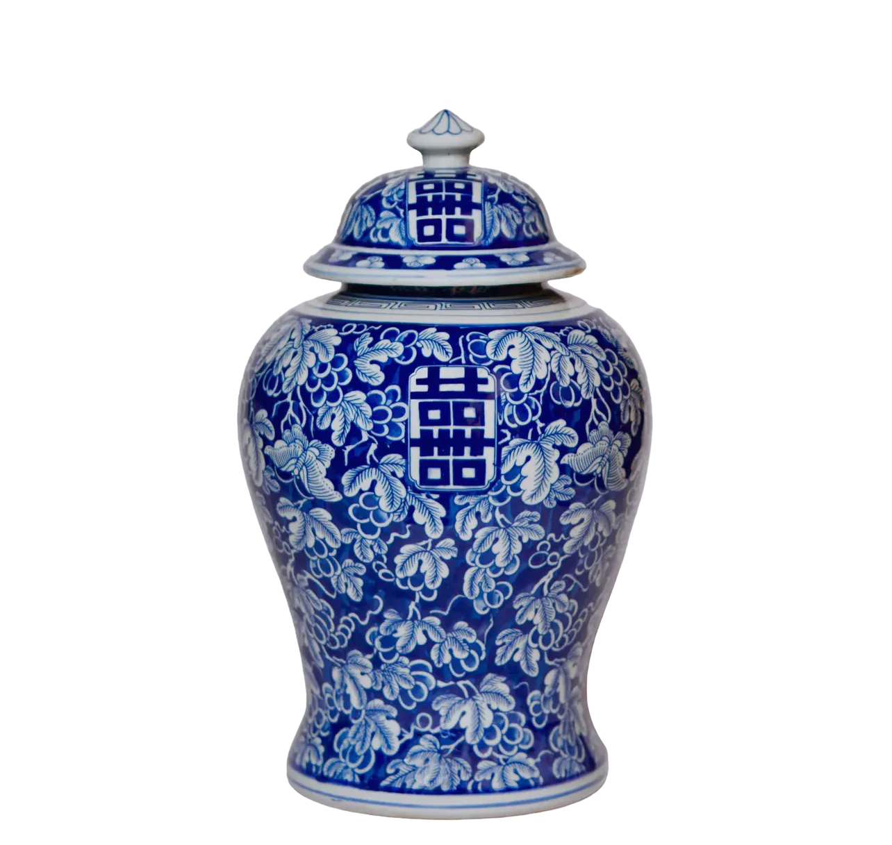 Double Happiness Temple Jar