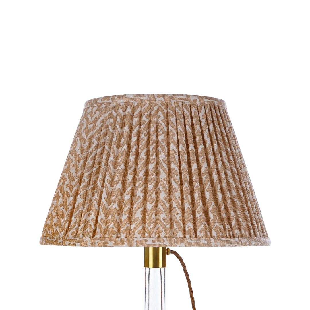 Fermoie Nut Brown Rabanna Lampshade
