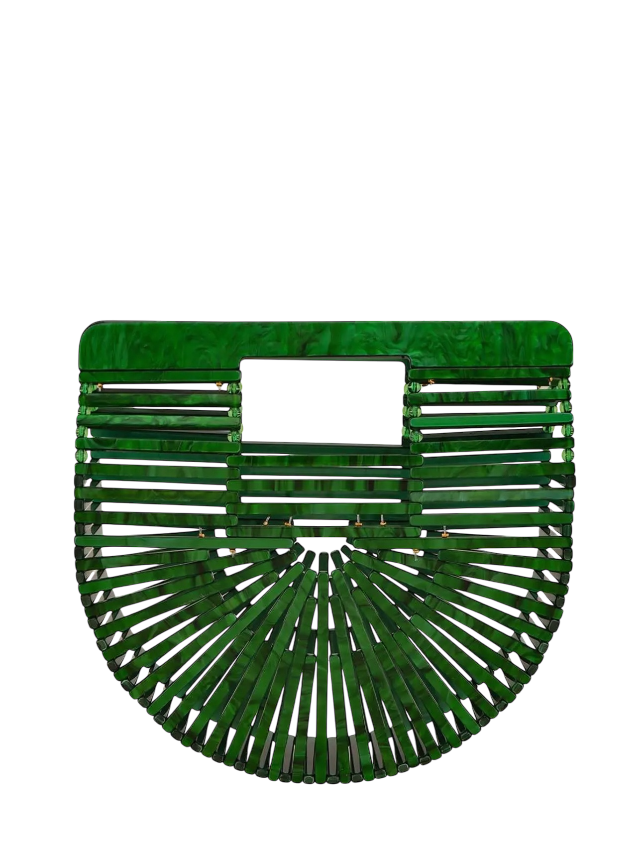 Bamboo Acrylic Clutch