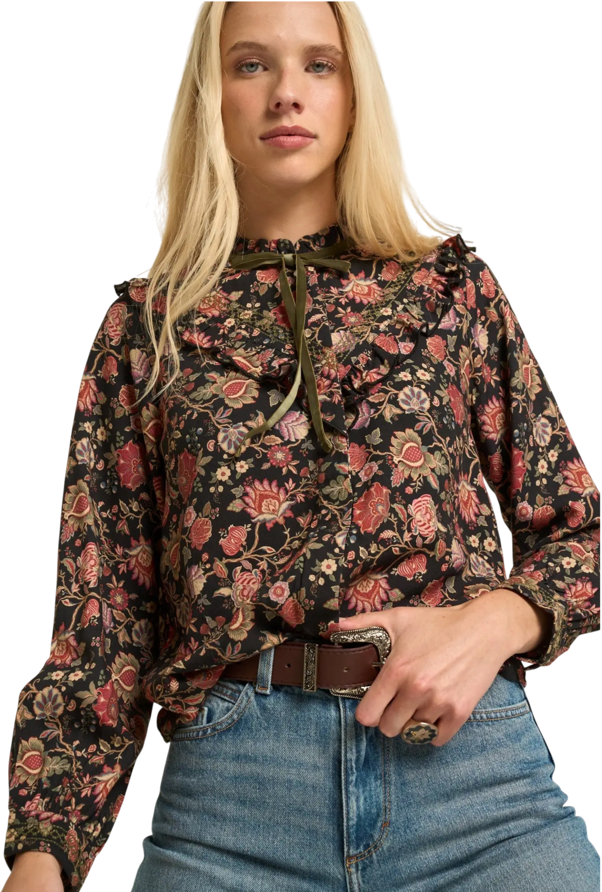 Hazel Blouse Black
