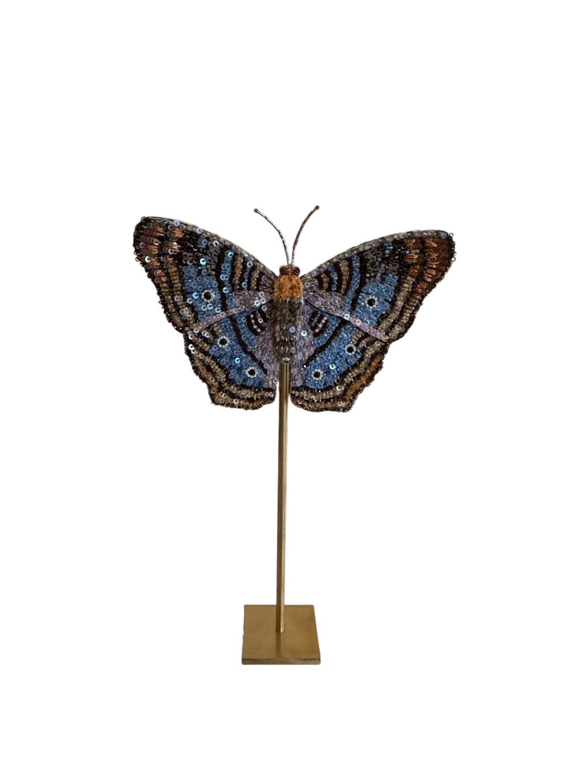 Peacock Butterfly Embellished Object