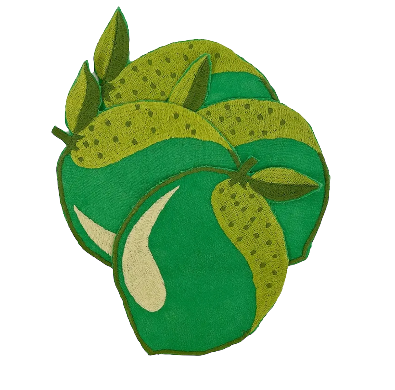 Lime Cocktail Napkins, Set of 4